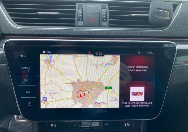 Skoda Superb cena 94500 przebieg: 113957, rok produkcji 2018 z Nowe Skalmierzyce małe 277